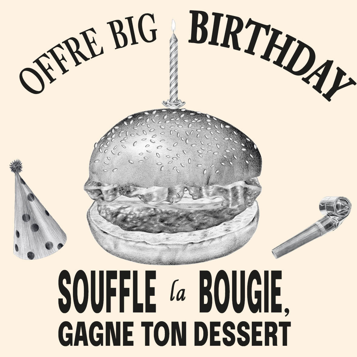 L'Offre Big Birthday pour fêter votre anniversaire comme il se doit avec un dessert offert chez Big Fernand Valence L'Offre Big Birthday pour fêter votre anniversaire comme il se doit avec un dessert offert chez Big Fernand Valence